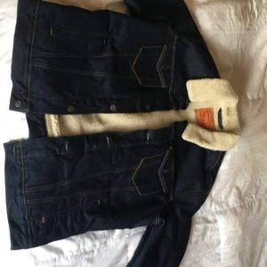Levi’s Sherpa denim jacket